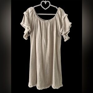 Umgee Linen Pocket Dress EUC